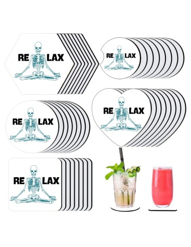 Posavasos personalizados Relax