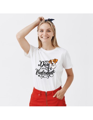 Camiseta unisex Dog Love Valentine